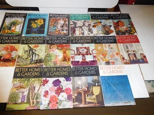 17 Vintage 1932-35 Better Homes & Gardens Magazine Lot - Picture 1 of 19