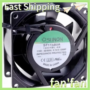1 szt. SF11580A 1083HSL.GN 115V-50/60Hz do wentylatora wysokotemperaturowego Sunon 80 * 80 * 38mm - Zdjęcie 1 z 1