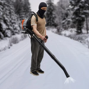 63.3CC 2-Stroke Garden Backpack Leaf Blower Gas Powered Lawn Blowing Machine - Bild 1 von 18