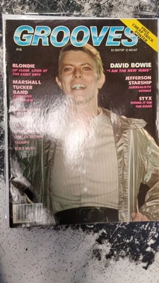 Grooves Magazine #16 - October 1979 Issue David Bowie Cover Blondie Styx Triumph - Image 1 of 4