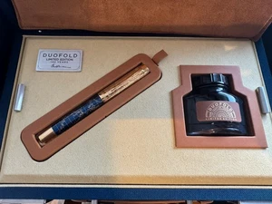 Parker Duofold Centennial 130th Anniversary Craft Of Travelling Fountain Pen - Picture 1 of 18