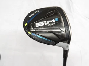 Used TaylorMade SIM 2 Max 15* 3 Fairway Wood 3w Ventus 6S Stiff flex +HC - Picture 1 of 8
