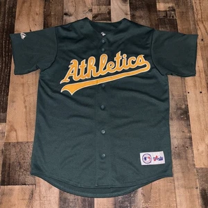 Oakland Athletics Majestic Genuine Merchandise Mens Jersey Chavez # 3 Large - Picture 1 of 11