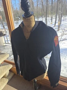 Vintage US Navy Dress Blue TOP Uniform Only With Amphibious Patch - Picture 1 of 12