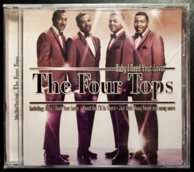 THE FOUR TOPS CD BABY I NEED YOUR LOVIN' NEW -  LIGHT WEAR TO SHRINKWRAP/CASE - Image 1 of 2