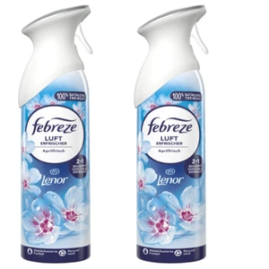 2x Febreze Deodorante Lenor Fresco di Aprile 185ml - Foto 1 di 2
