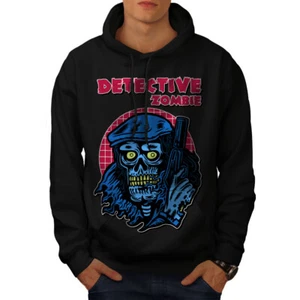 Wellcoda Thug Detective Scary Herren Hoodie - Bild 1 von 14