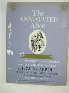 Annotated Alice In Wonderland/Through The Looking Glass-Lewis Carroll 1960 HCDJ - Picture 1 of 12
