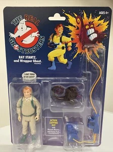 Kenner The Real Ghostbusters 2020 Ray Stantz and Wrapper Ghost Figure Toy MOC! - Picture 1 of 6
