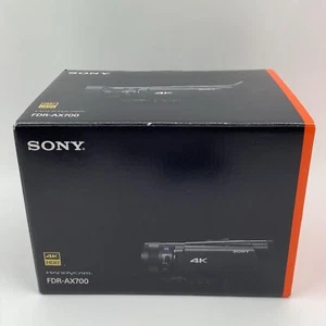 Sony FDR-AX700 4K Digital Video Camera Handycam Black Language Japanese only - Picture 1 of 6