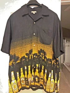 MEN'S HAWAIIAN SHIRT SIZE L 42-44  - Picture 1 of 5