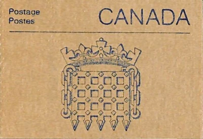 Canada - Booklet BK96a - Blue Tab - 1988 - Image 1 of 2