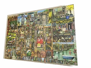 Ravensburger 5000 Pc Jigsaw Puzzle Colin Thompson:Bizarre Town FINISHED/COMPLETE - Picture 1 of 11