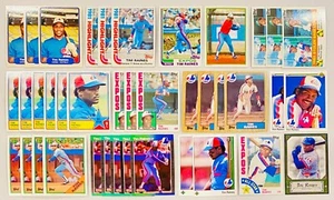 (39) Tim Raines verschiedene Marke neuwertig Kartenset - Topps, Oberdeck, Donruss - Bild 1 von 1