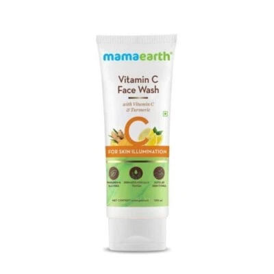 MaMaEaRtH Vitamin- C Face Wash with Vitamin C and Turmeric for Skin Illumination - Image 1 of 4