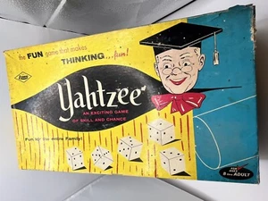 Vintage Yahtzee Game by E.S. Lowe Board Game Family Game Night - Picture 1 of 7