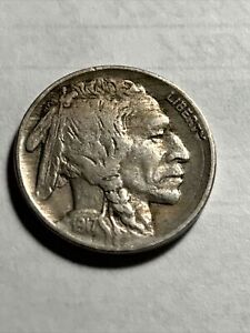 1917 P Buffalo Nickel VF to XF Extra Fine Condition Nice Coin See Pics 26