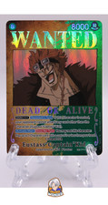 One Piece Card Game - EUSTASS "CAPTAIN" KID Wanted Alt Art OP01-051 - English