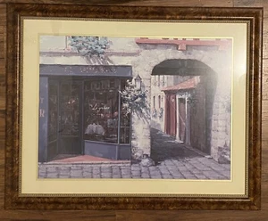 Vintage 1995 - Viktor Shvaiko "Paris Rendezvous" Offset Lithographie - Platte signiert - Bild 1 von 5
