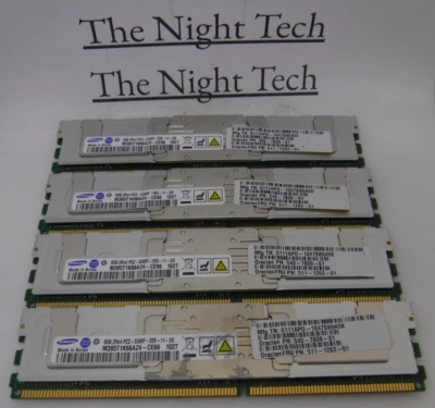 Memoria RAM de servidor Samsung 32 GB (8 GB x 4) 2Rx4 PC2-5300F M395T1K66AZ4-CE66 Foto 1 de 4
