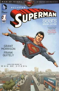 DC Comics All Star Superman #1 Sears Edizione Speciale 2013 Film Promo - Foto 1 di 2