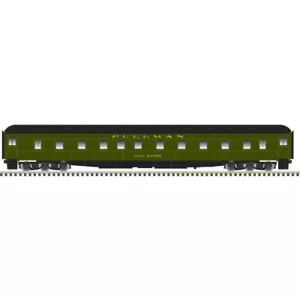 ATSF RAIL PULLMAN 6-3 POSTI LETTO- HO-SCAL0R- MODELLO TRENI ATLAS DETTAGLIATO & PRONTO - Foto 1 di 3