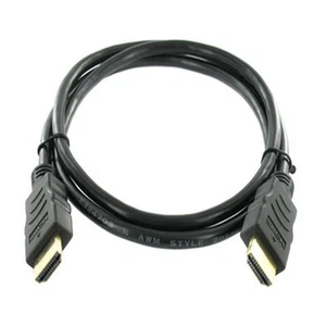 5M Premium Gold HDMI To HDMI Male v1.4 High Speed 1080p LCD HDTV  Cable Lead - Picture 1 of 5