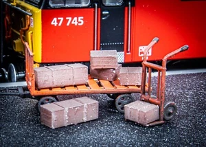 Wooden Parcel Cases - OO Gauge (Pack of 6) - Picture 1 of 1