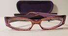 Lafont Paris Eyeglasses Frame BABY 732 51-16-142 Purple/Brown Full Rim w/ Case