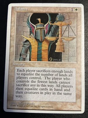Balance MTG Alternate Alt 4th Edition - Image 1 of 2
