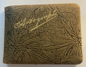 Vintage 1923 Autograph Book for Alice Johnston, Lots of Entries, 4.5x6x1in - Picture 1 of 8