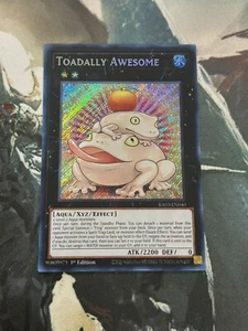 Yugioh Toadally Impresionante Secreto Raro RA03 - Imagen 1 de 1