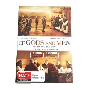 Of Gods and Men DVD 2010 Lambert Wilson Michael Lonsdale French drama R4 VGC - Picture 1 of 7