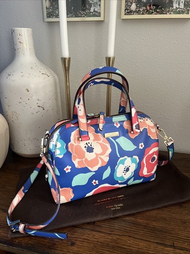 Borsa a mano Kate Spade New York floreale multicolore usata in ottime condizioni