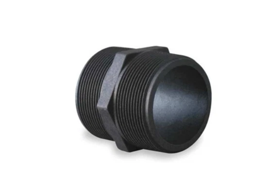 Banjo Nip150-sh Pipe Nipple 1 1/2 in MPT 150 PSI Black