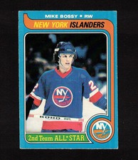 1979-80 MIKE BOSSY #230 VG-EX OPC Islander HALL OF FAME Star 2nd NHL Hockey Card