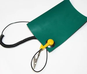 Anti Static ESD Grounding Mat Cord Work Table PC Repair Ruber Pad - Picture 1 of 3