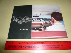 Zephyr Sales Brochure - Vintage Literature - Foldout Style - K5816 - Picture 1 of 3
