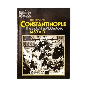 SPI Strategy & Tactics #66 w/The Siege of Constantinople Mag VG/VG+ - Imagen 1 de 2