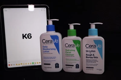 🔥 CeraVe SA Lotion + Hydrating Facial Cleanser + Daily Moisturizing Lotion - Image 1 of 4