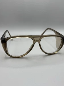 Vintage Crews Foreman Safety Glasses Z87 C 5.0 Lens Side Shields, 147MM 58CV - Picture 1 of 4
