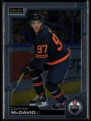 2021-22 O-Pee-Chee Platinum #1 Connor McDavid - Image 1 of 2