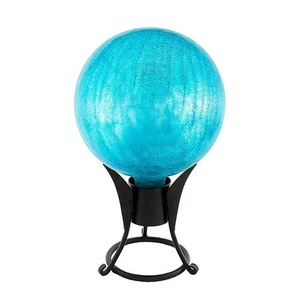 Achla G12-T-C 12 in. Gazing Globe Teal Crackle - Picture 1 of 1