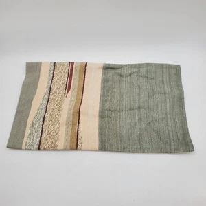 West Elm Mixed Woven Landscape Lumbar Pillow Cover 12" X 21" Multi - Picture 1 of 5