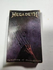 MEGADETH Symphony of Destruction - Cassette Tape Single Capitol Combat VG CS20 - Picture 1 of 2