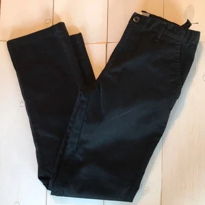 Old Navy Boys' Black Skinny Pants Adjustable Waist Size 12 - Picture 1 of 4