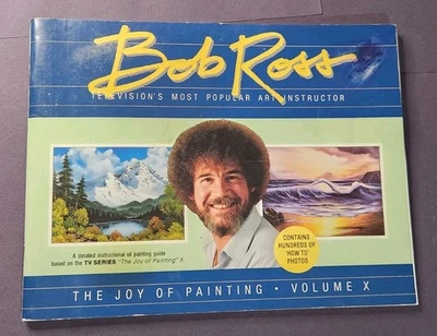 Bob Ross - The Joy Of Painting Volume 10 - Printed In 1997 - Image 1 of 4