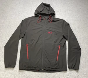 Jack Wolfskin Flex Sheild Softshelljacke Hoodie Full Zip Herren XL-XXL schwarz - Bild 1 von 21