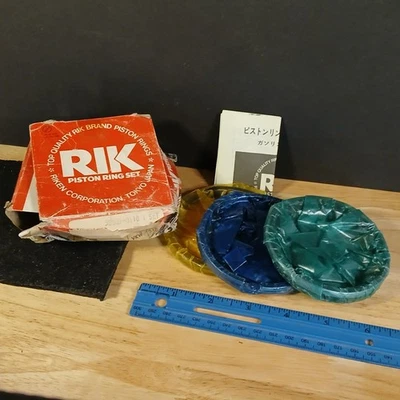 Juego de anillos de pistón Impreza 1984-1993 Subaru GL DL GL10 NOS 38003-0110 RIK Foto 1 de 3