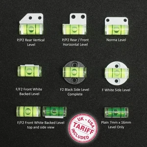 Replacement Green 7mm x 16mm Spirit / Water Levels For Sinar Norma F F2 P and P2 - Picture 1 of 21